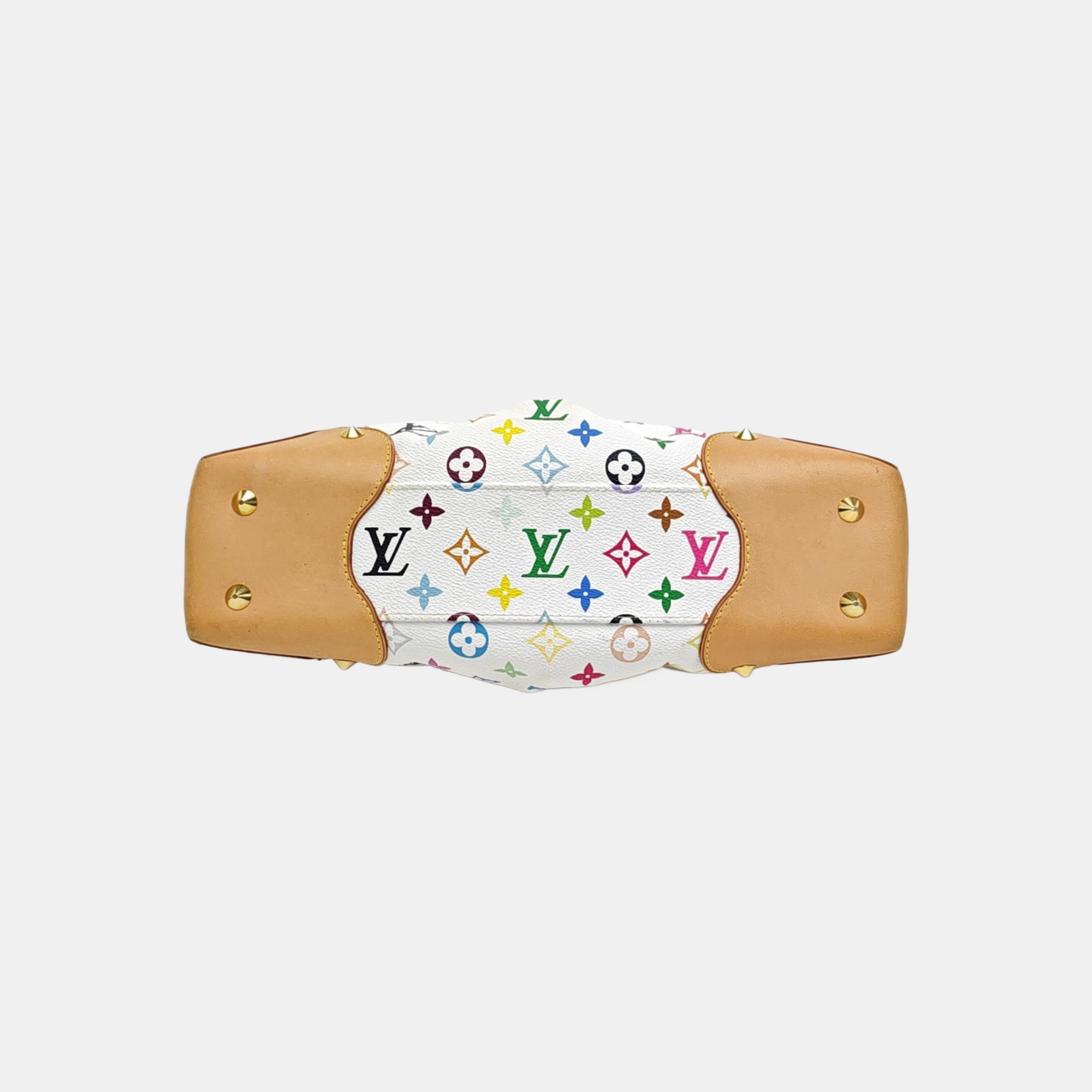 LV × TM JUDY MM Monogram Coated Canvas White