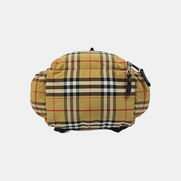 The Rucksack Medium Nylon Beige