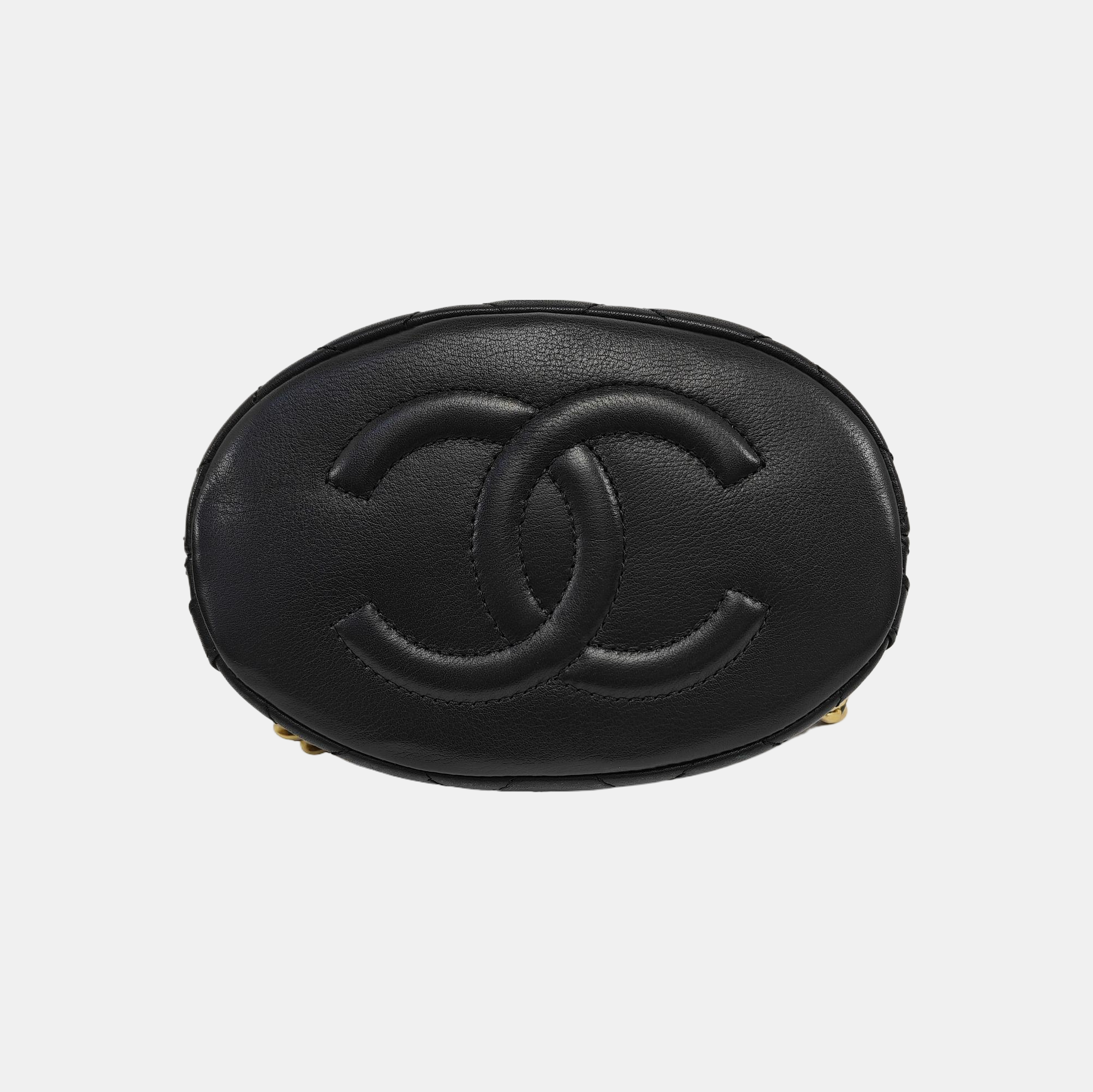 Quilted Calfskin Black