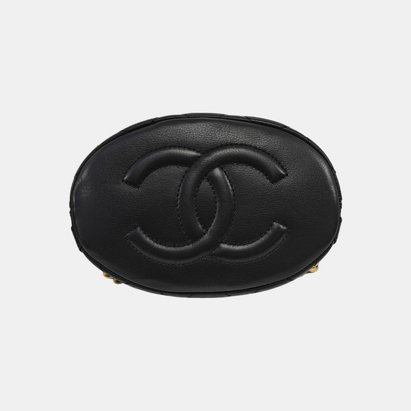 Quilted Calfskin Black