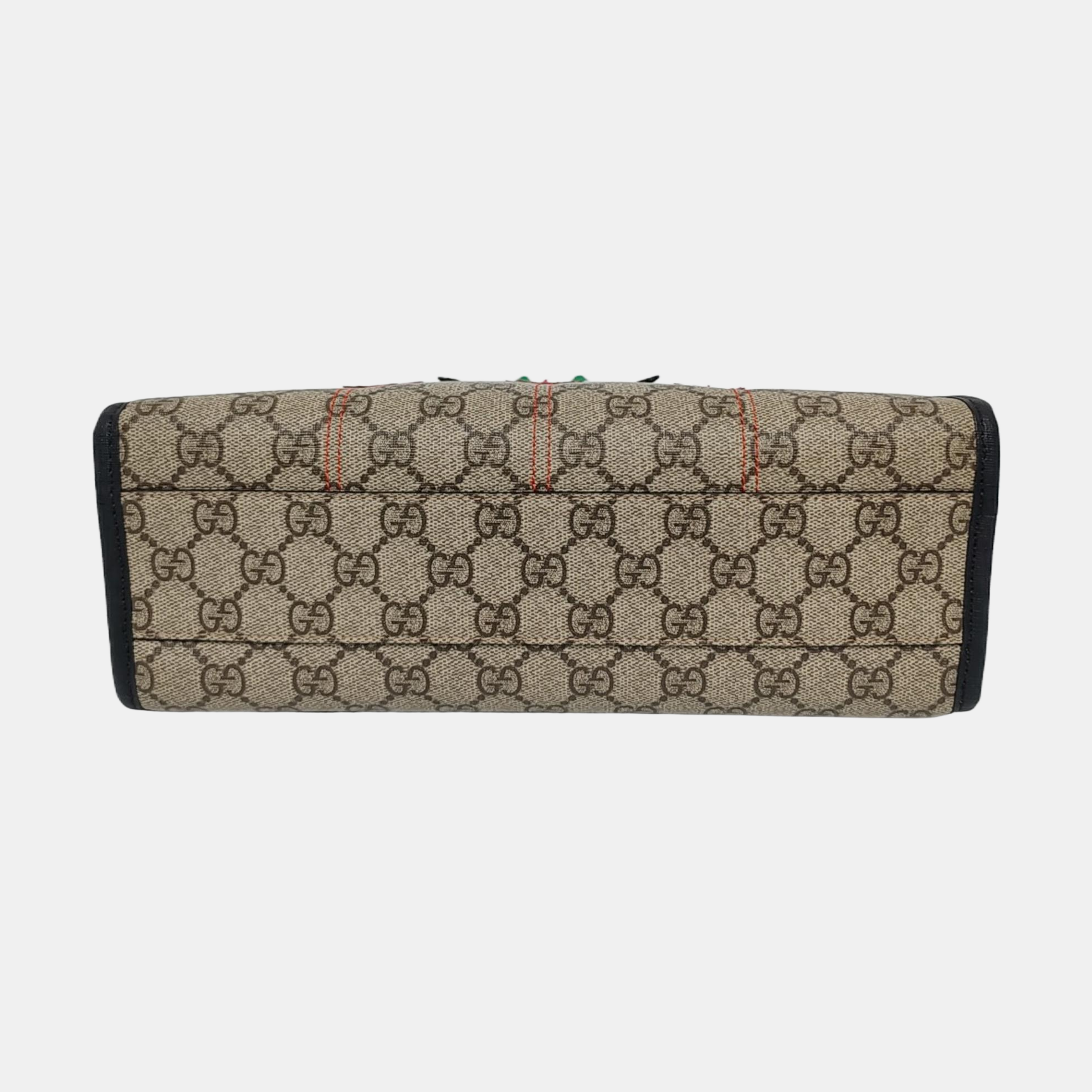 Monogram Coated Canvas Beige