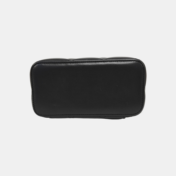 VANITY CASE Small Quilted Lambskin Black