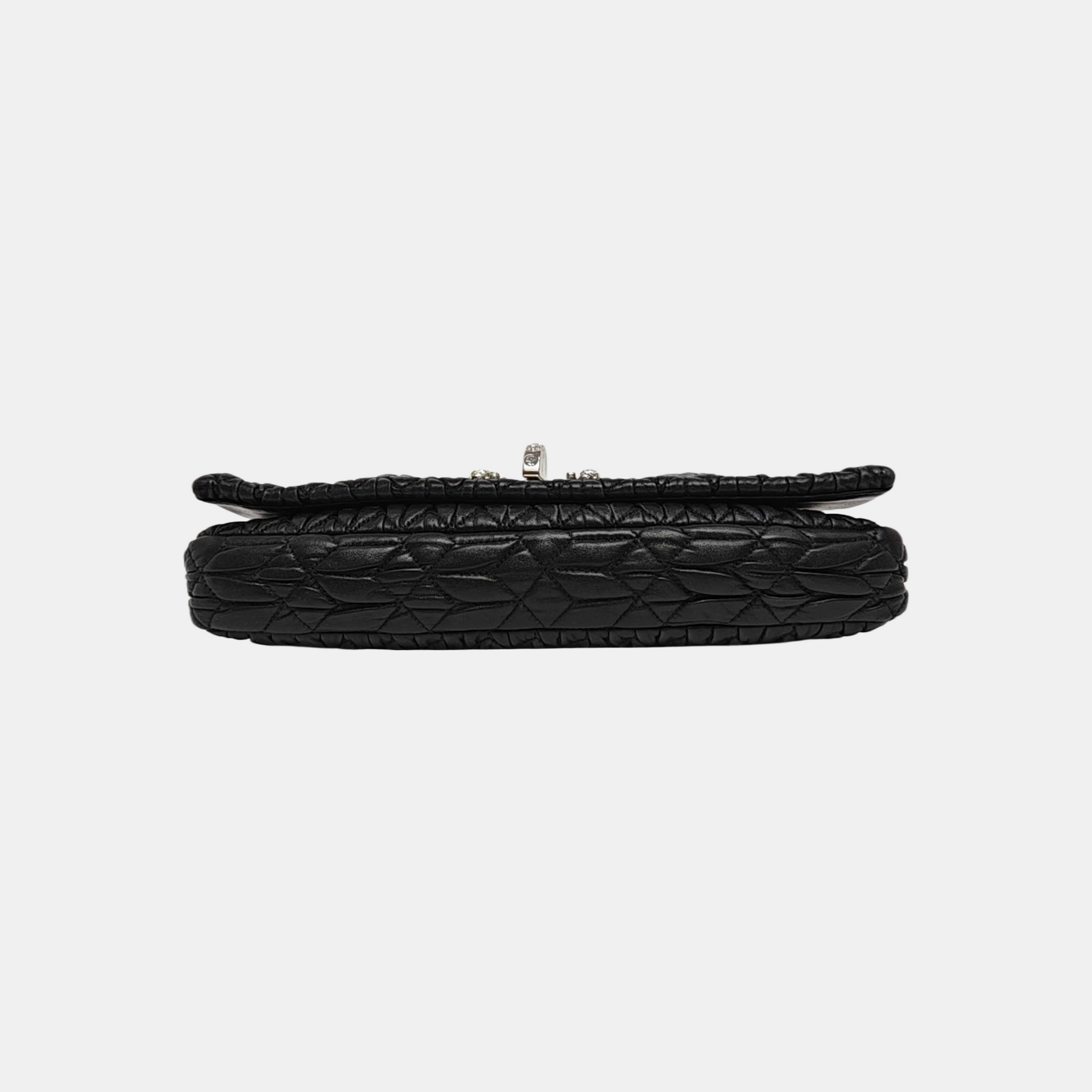Lambskin Shoulder Bag Black