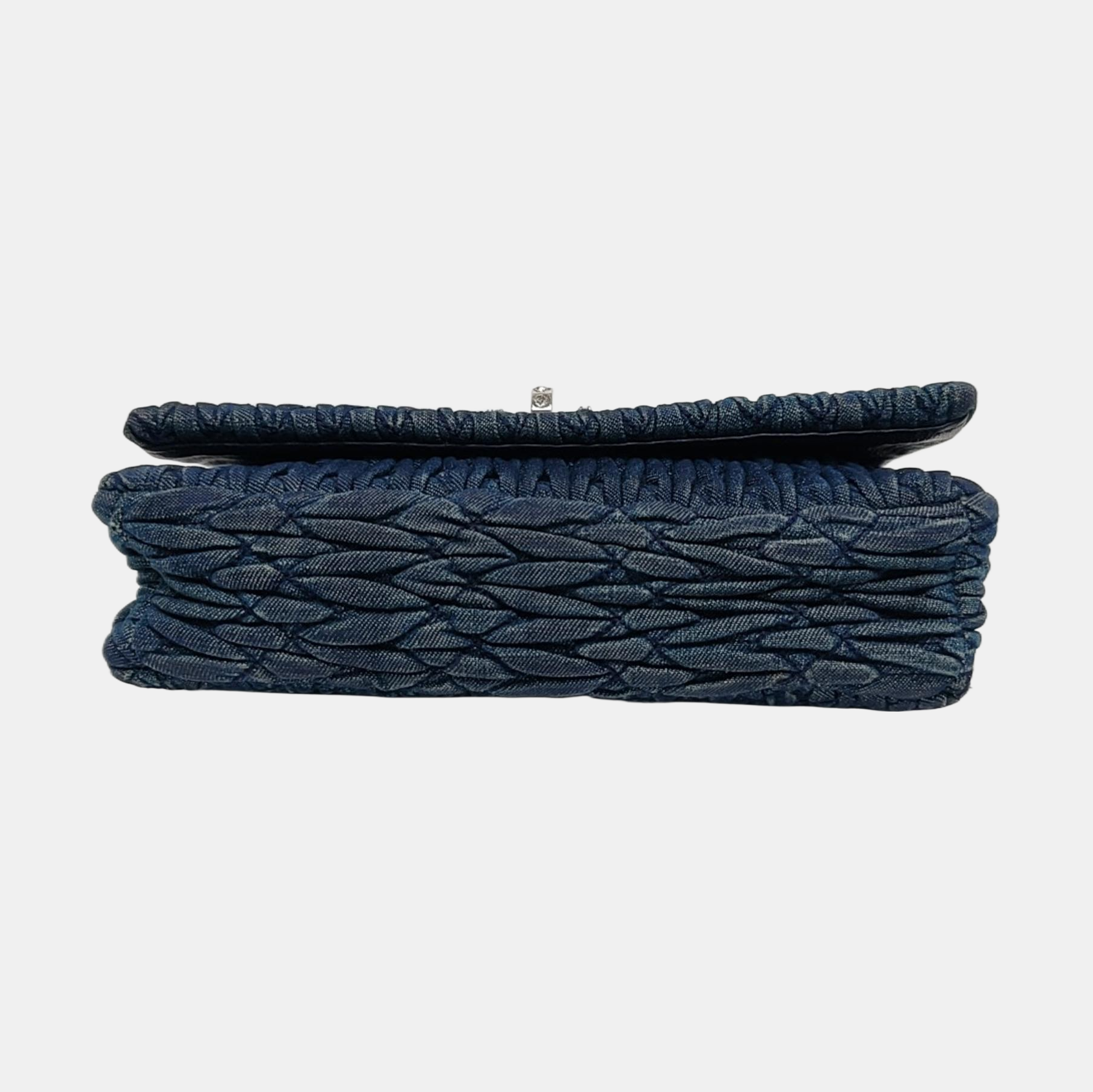 Crystal Quilted Denim Blue