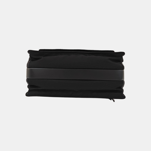 Nylon Crossbody Bag Small Black