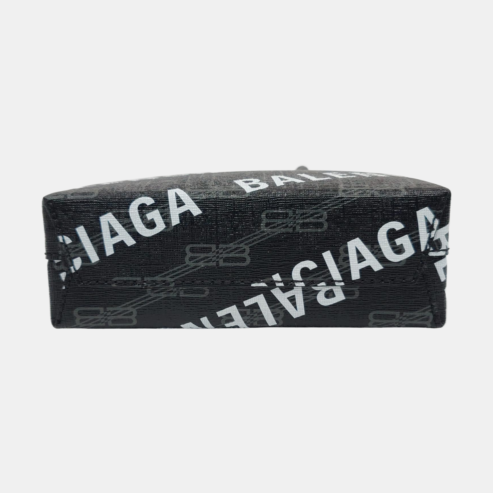 MONOGRAM Large Coated Canvas Black