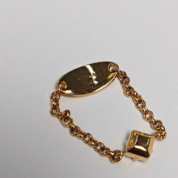 Metal Gold Ring EU 57