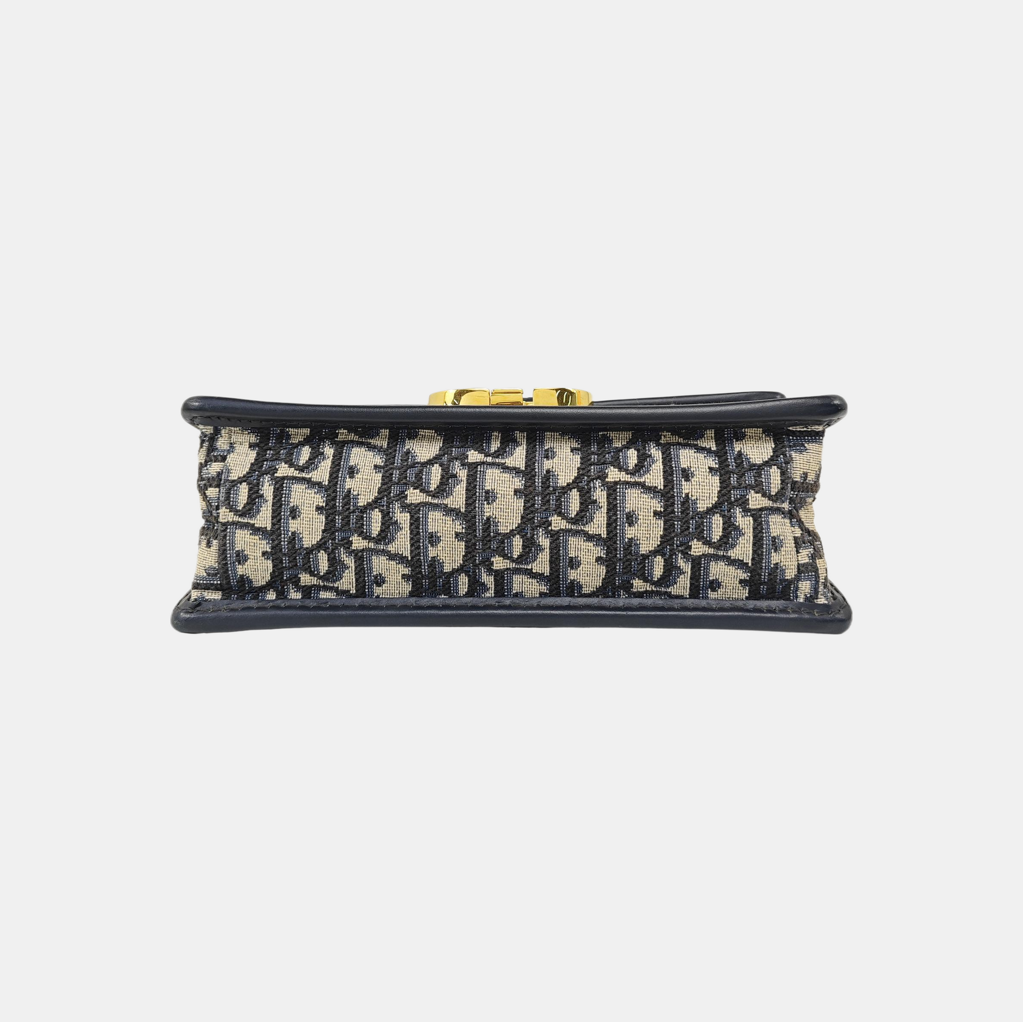 30 Montaigne East-West Oblique Canvas Blue
