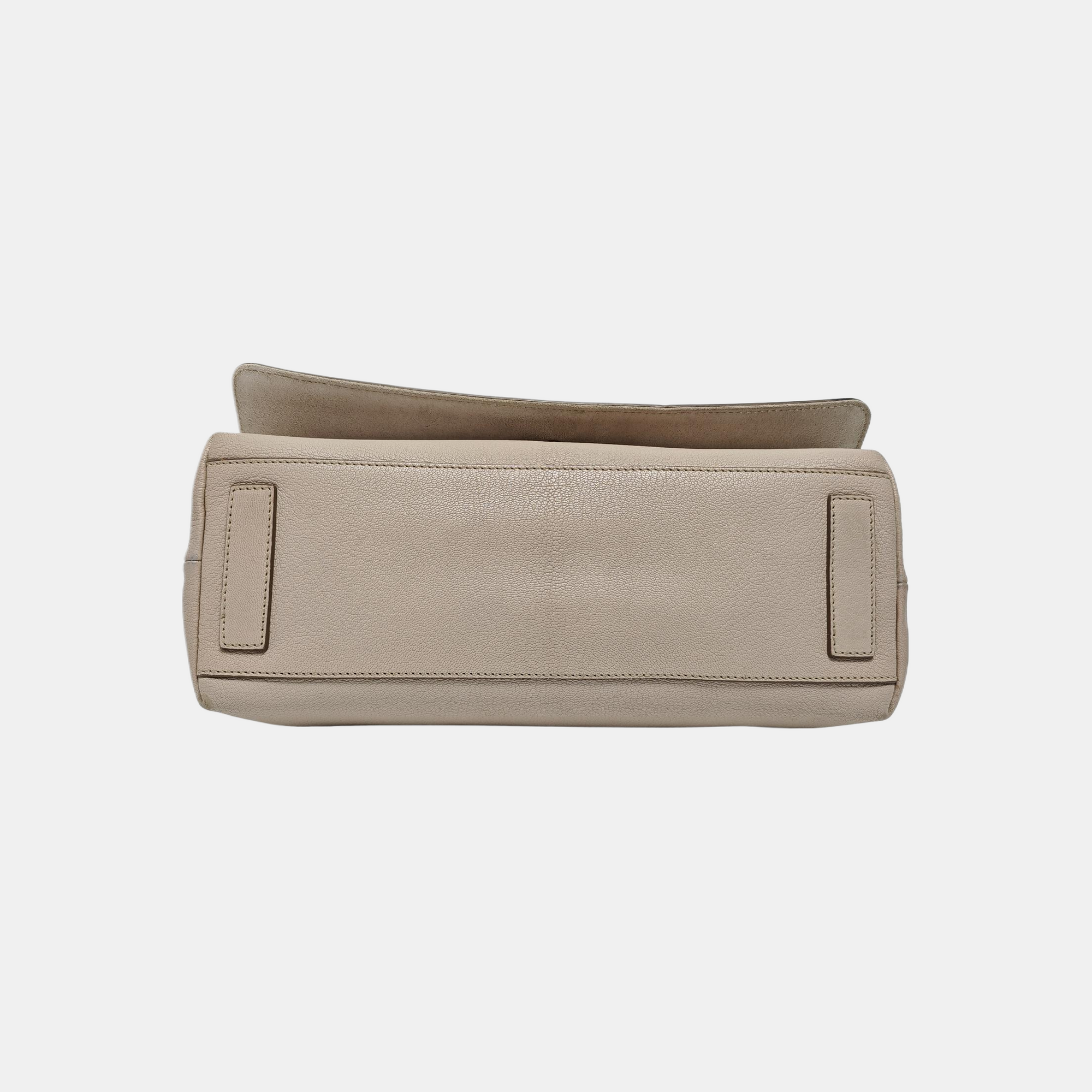 Calfskin Shoulder Bag Beige