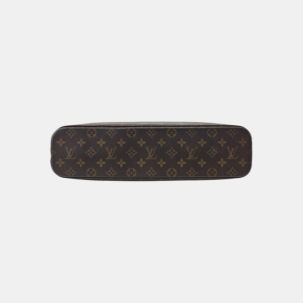 VINTAGE VAVIN GM Monogram Coated Canvas Brown
