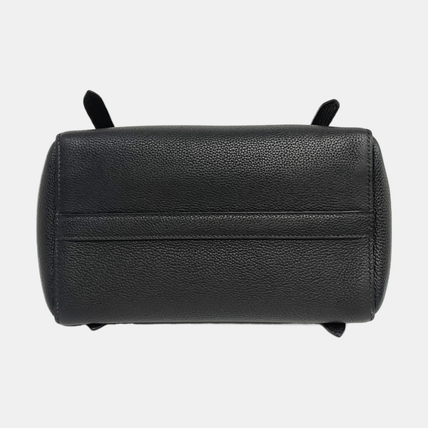 Calfskin Shoulder Bag Black