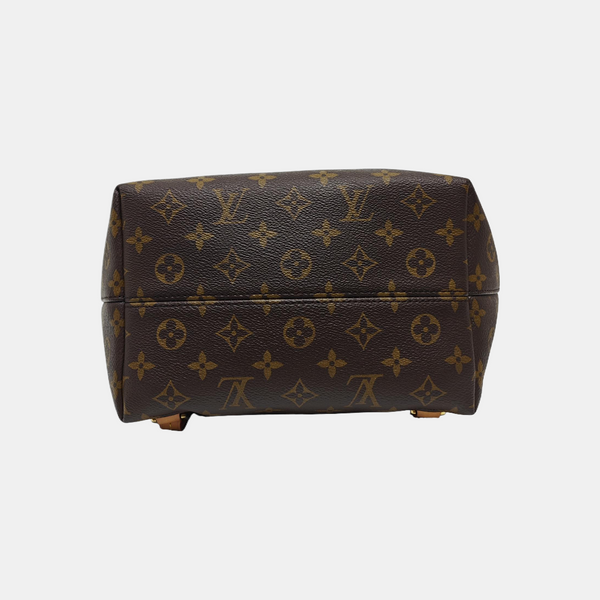 MONTSOURIS PM Monogram Coated Canvas Brown