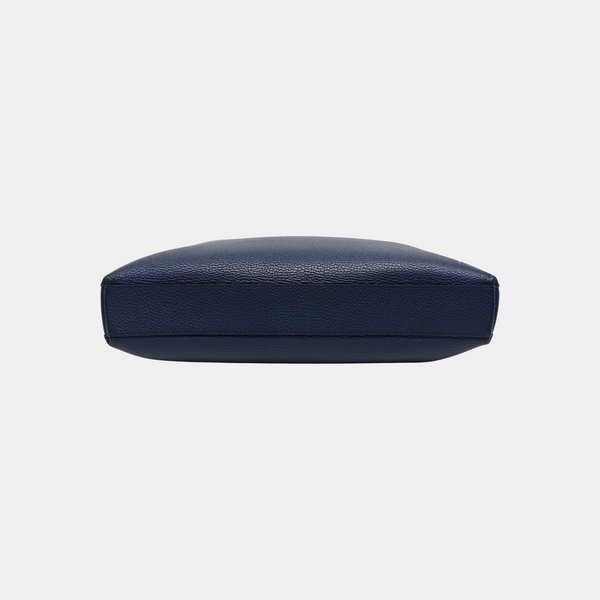 Calfskin Shoulder Bag Blue