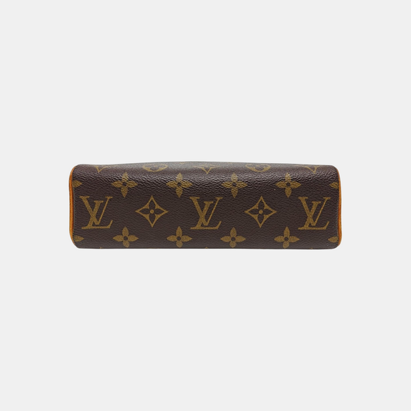 RECITAL Monogram Coated Canvas Brown