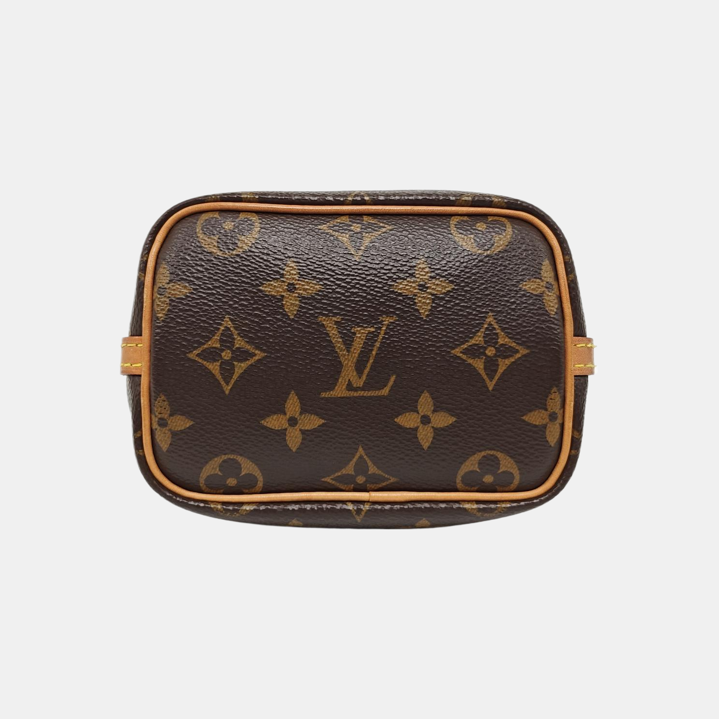 NÉONOÉ Nano Monogram Coated Canvas Brown