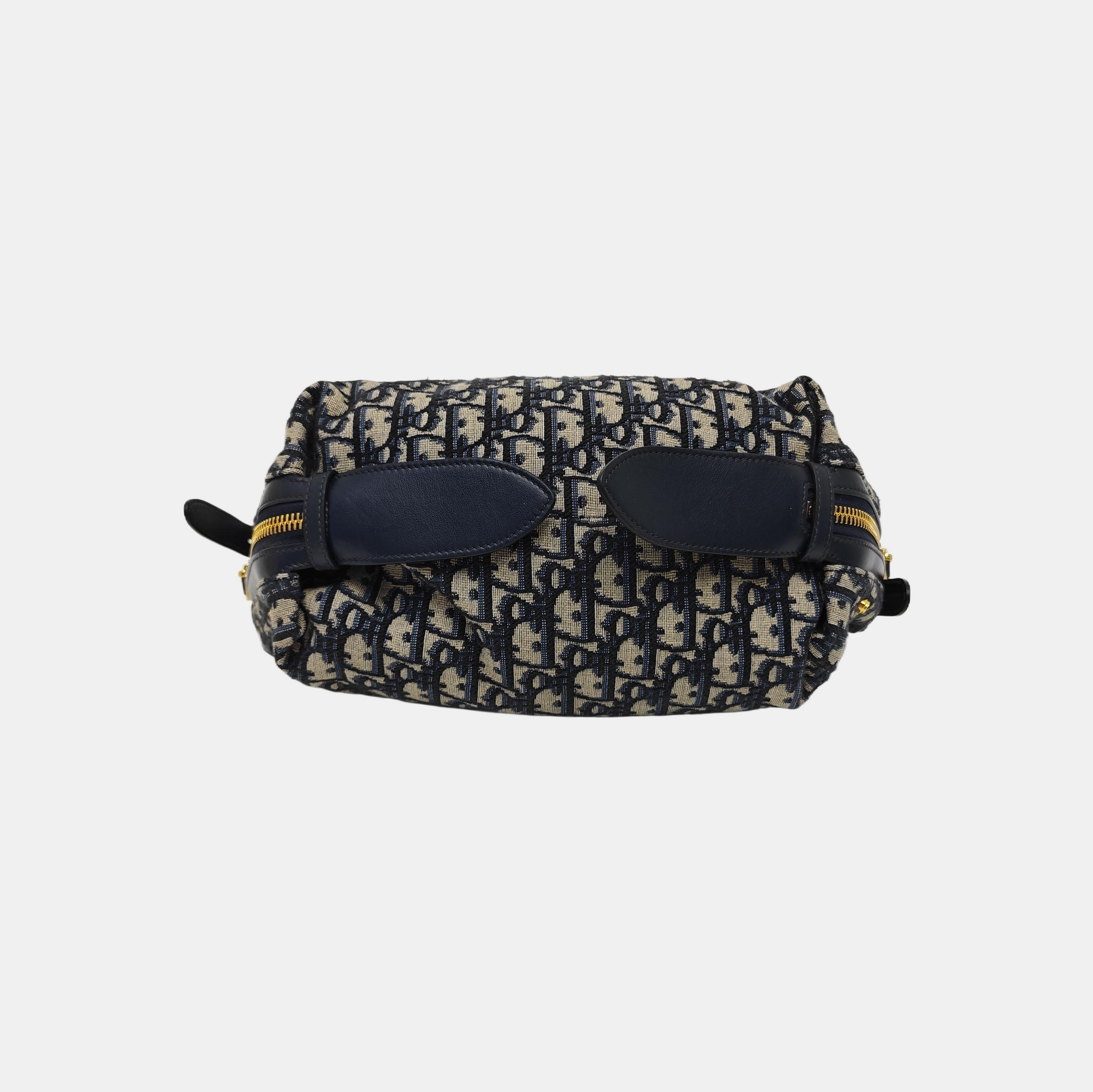 D-Journey Small Oblique Canvas Beige