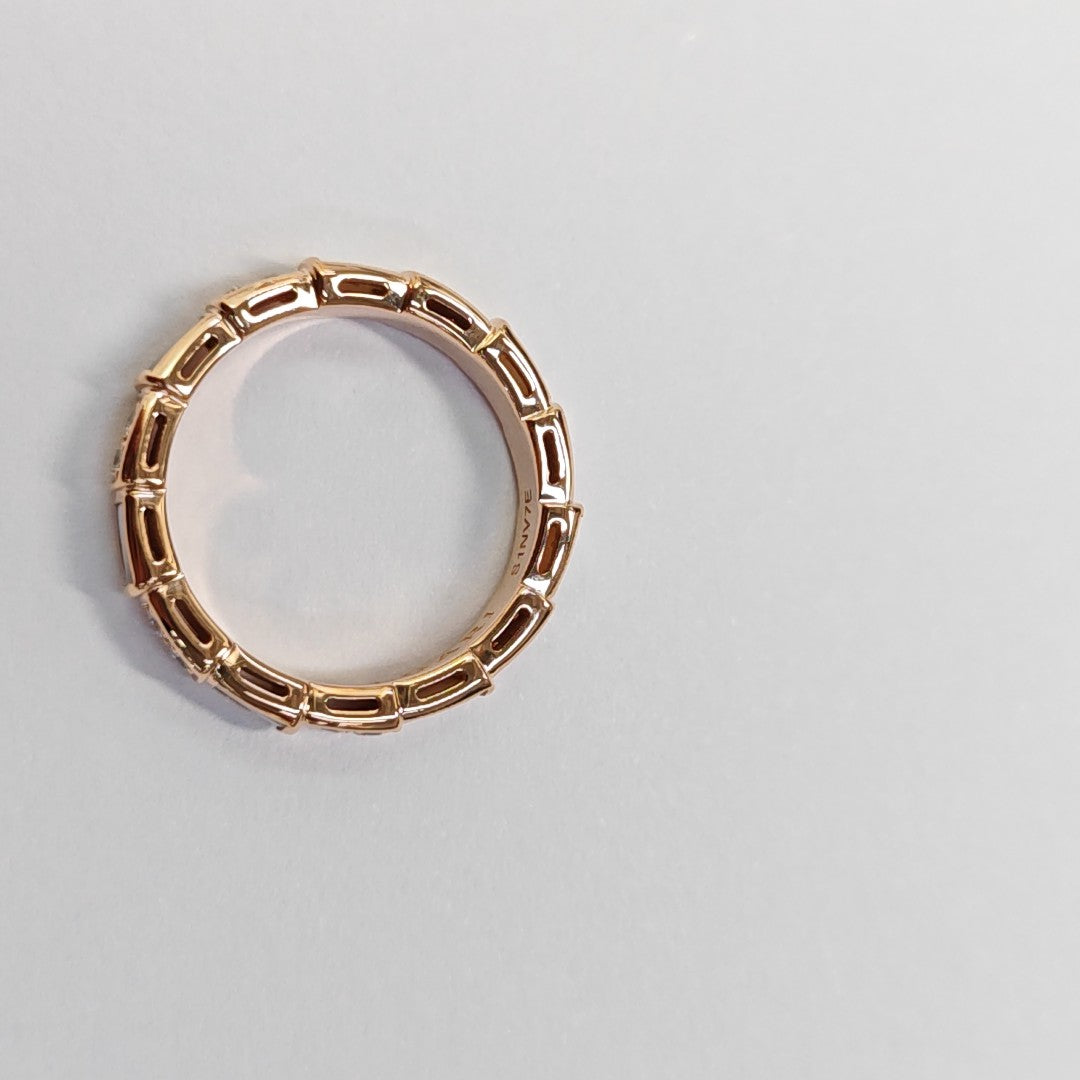 SERPENTI 18k Rose Gold Ring EU 52