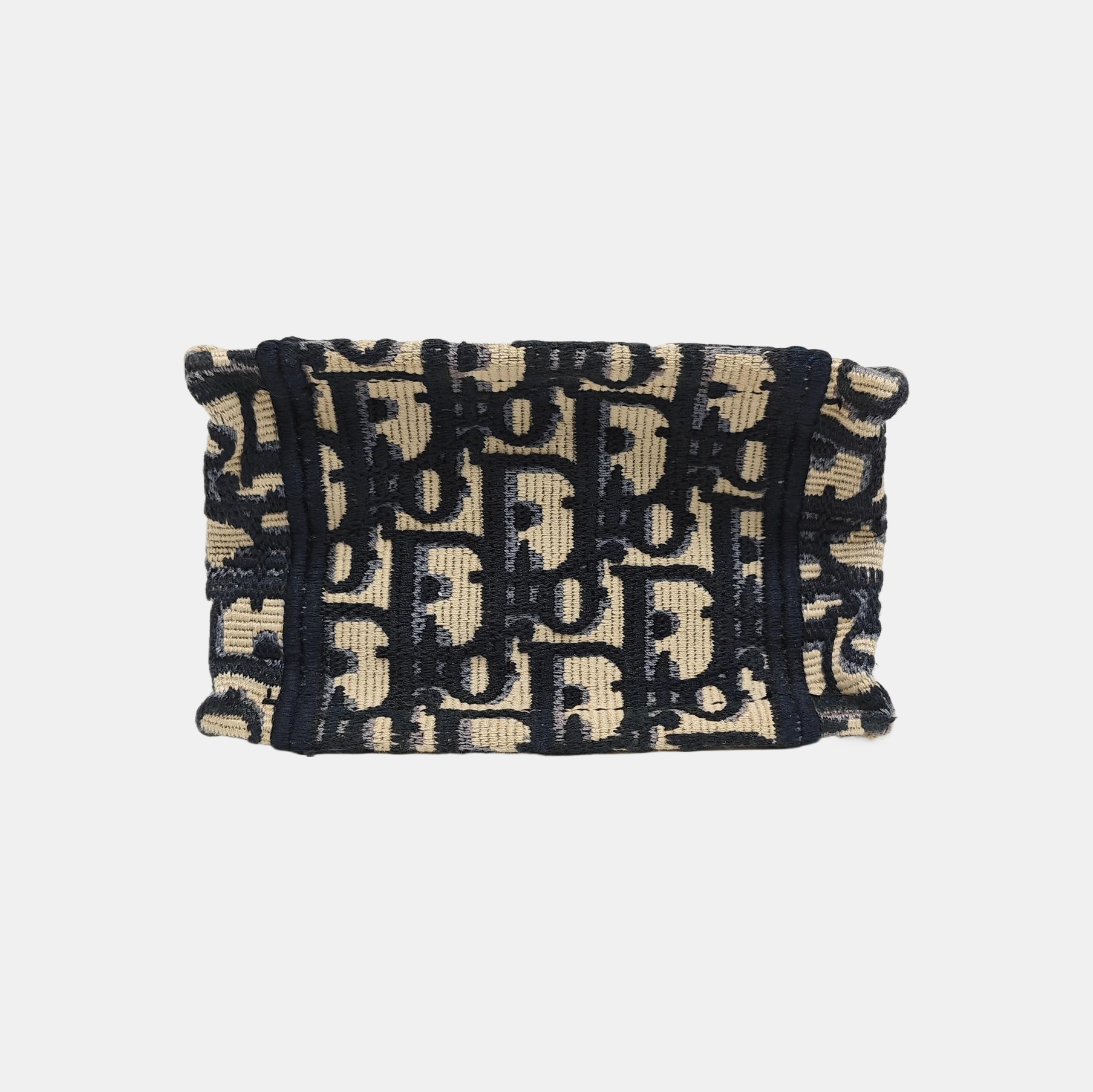 Book Tote Oblique Fabric Beige