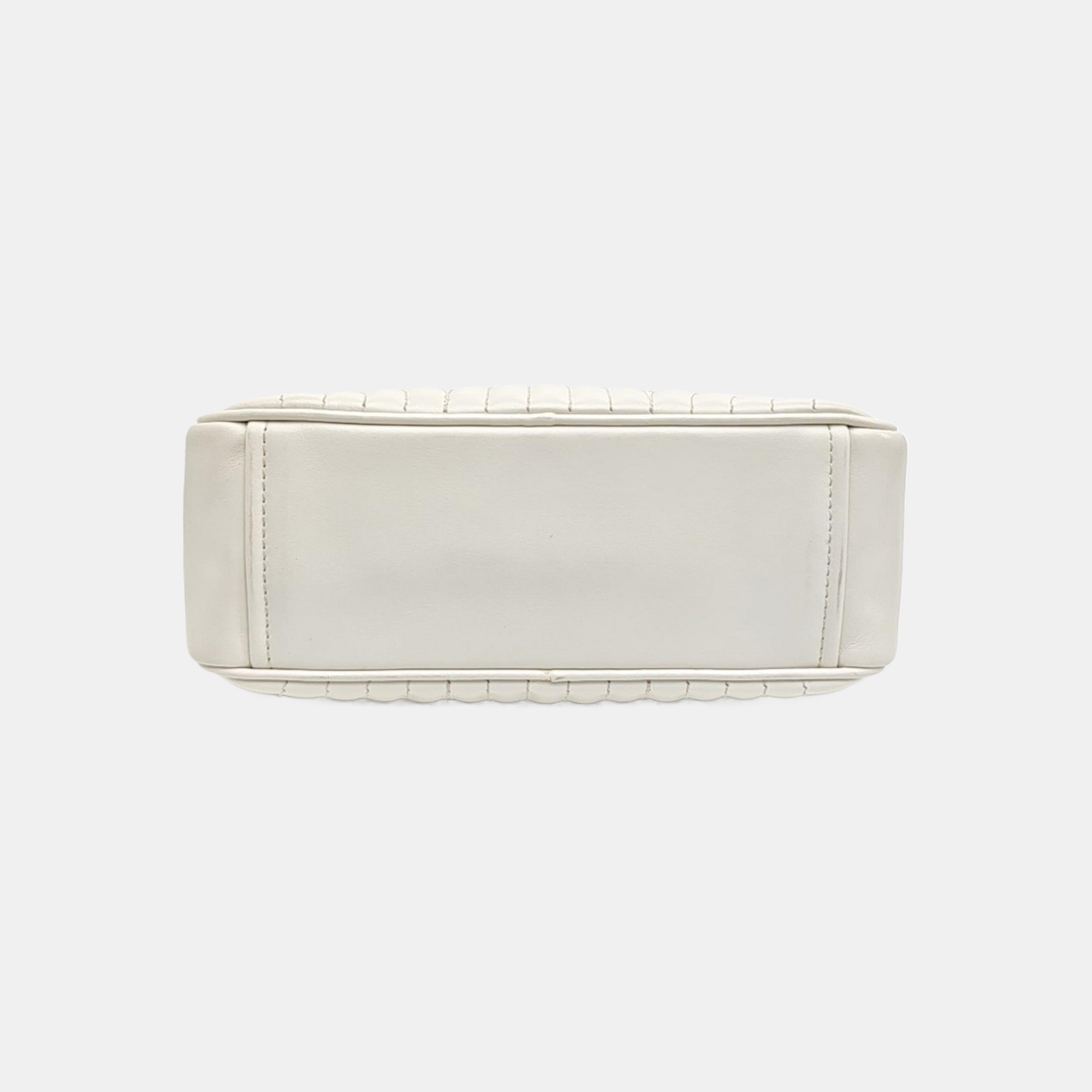 Diagramme Quilted Calfskin White
