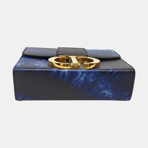 30 Montaigne Mini Calfskin Blue