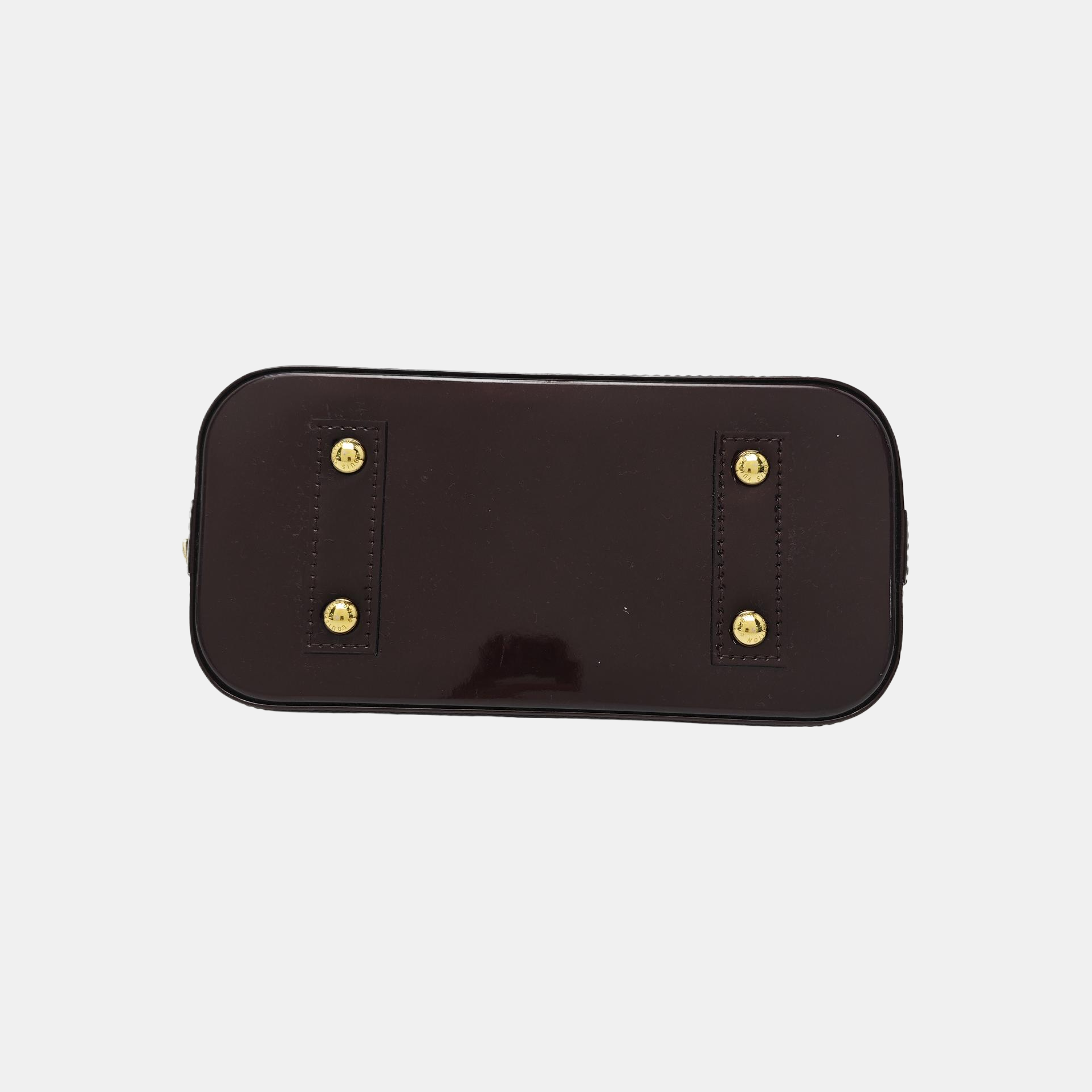 ALMA BB Monogram Calfskin Red