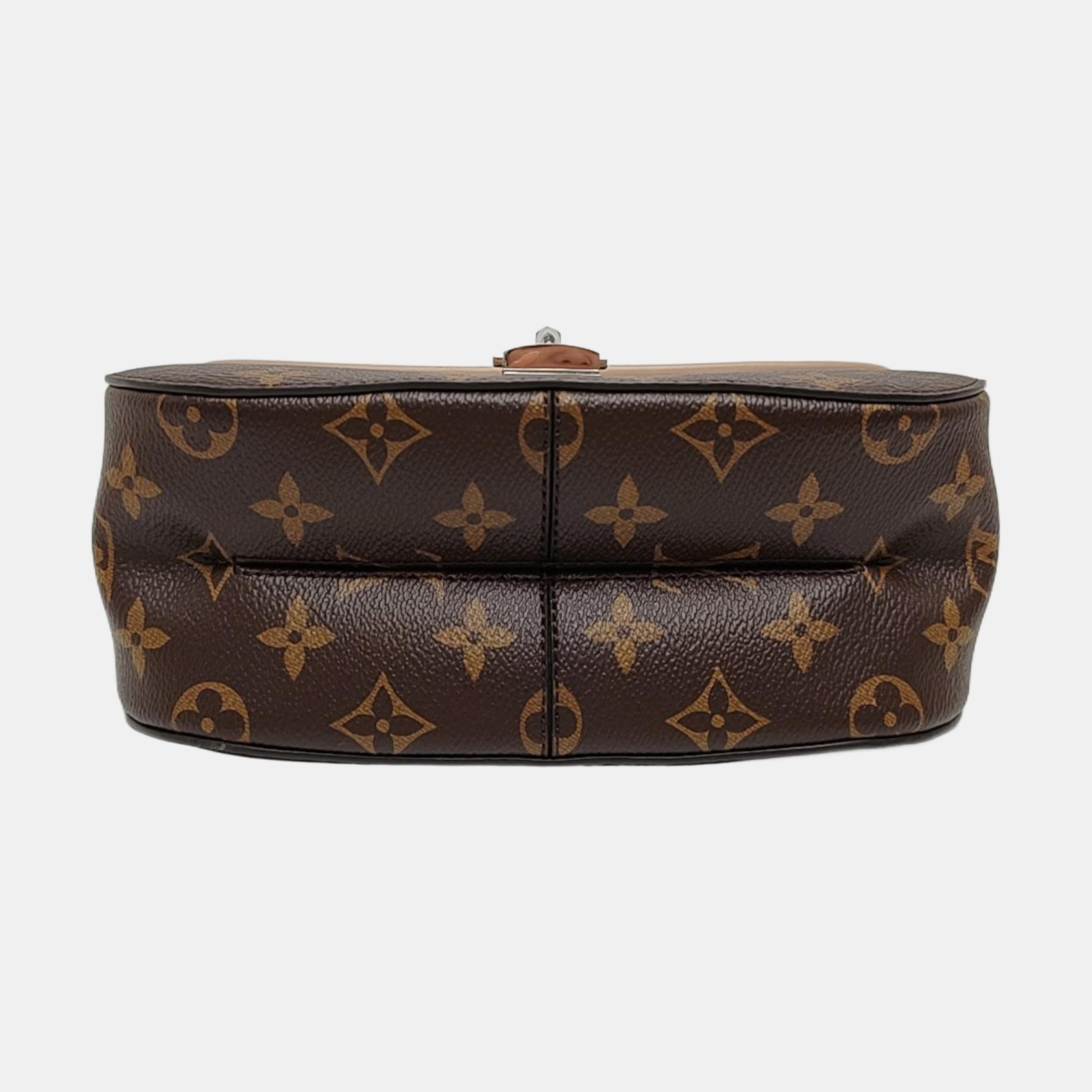 CHAIN IT PM Monogram Coated Canvas Black