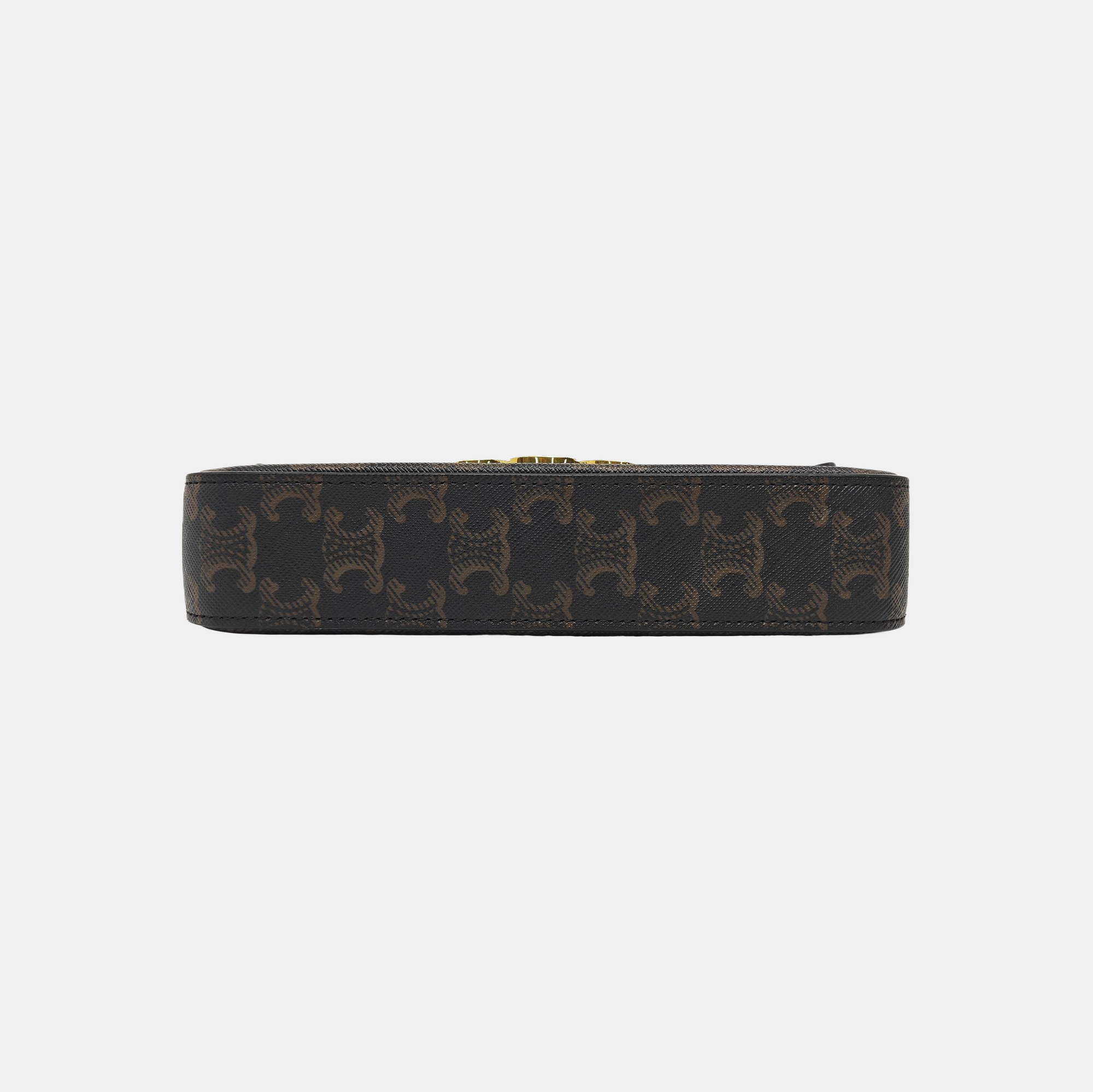 TRIOMPHE Teen Coated Canvas Black