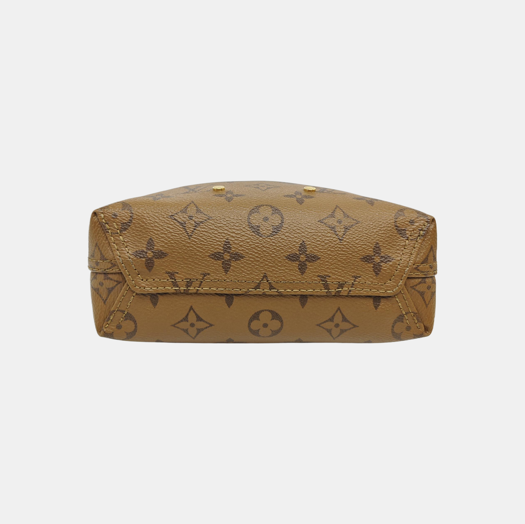 ATLANTIS PM Monogram Coated Canvas Brown