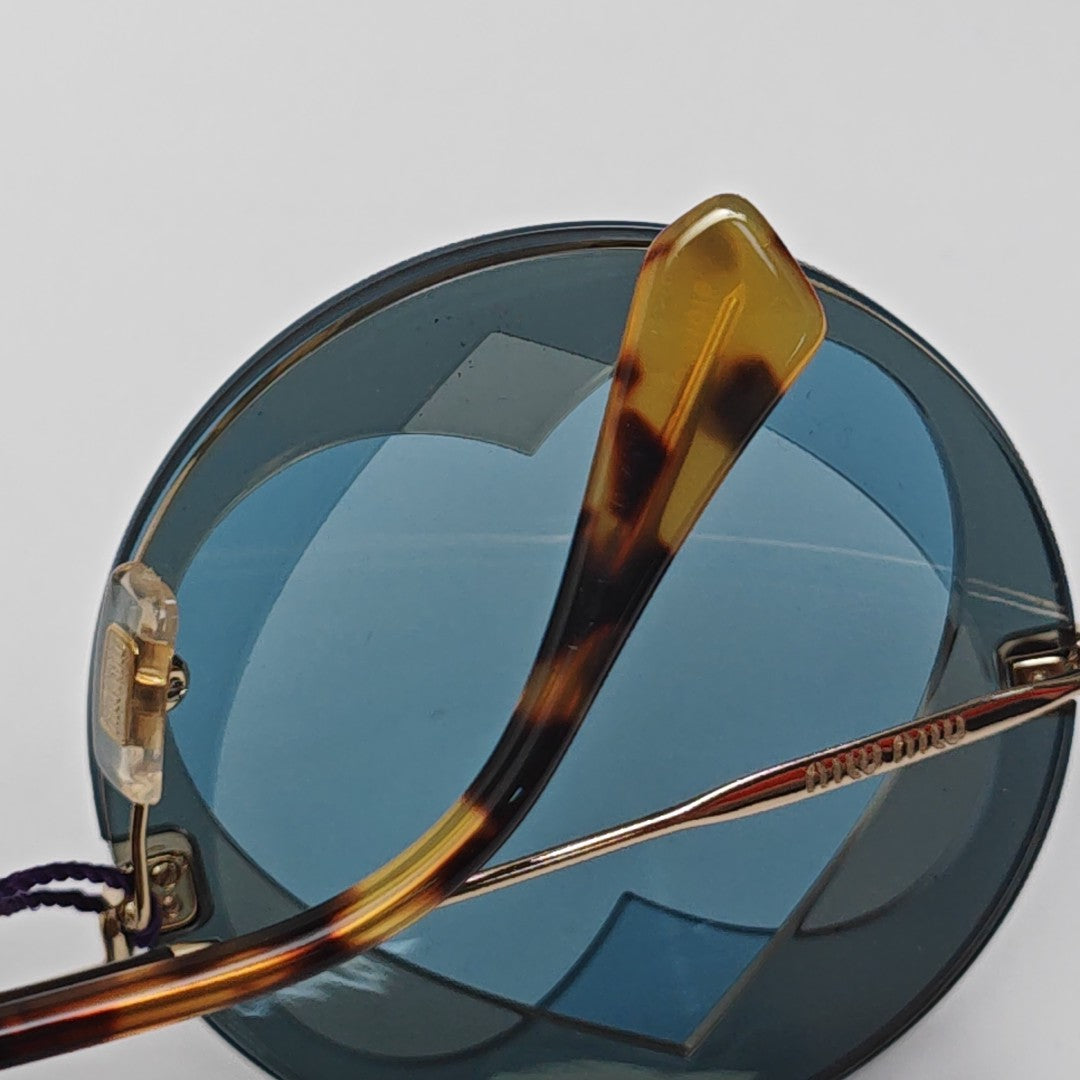 Metal Sunglasses Blue