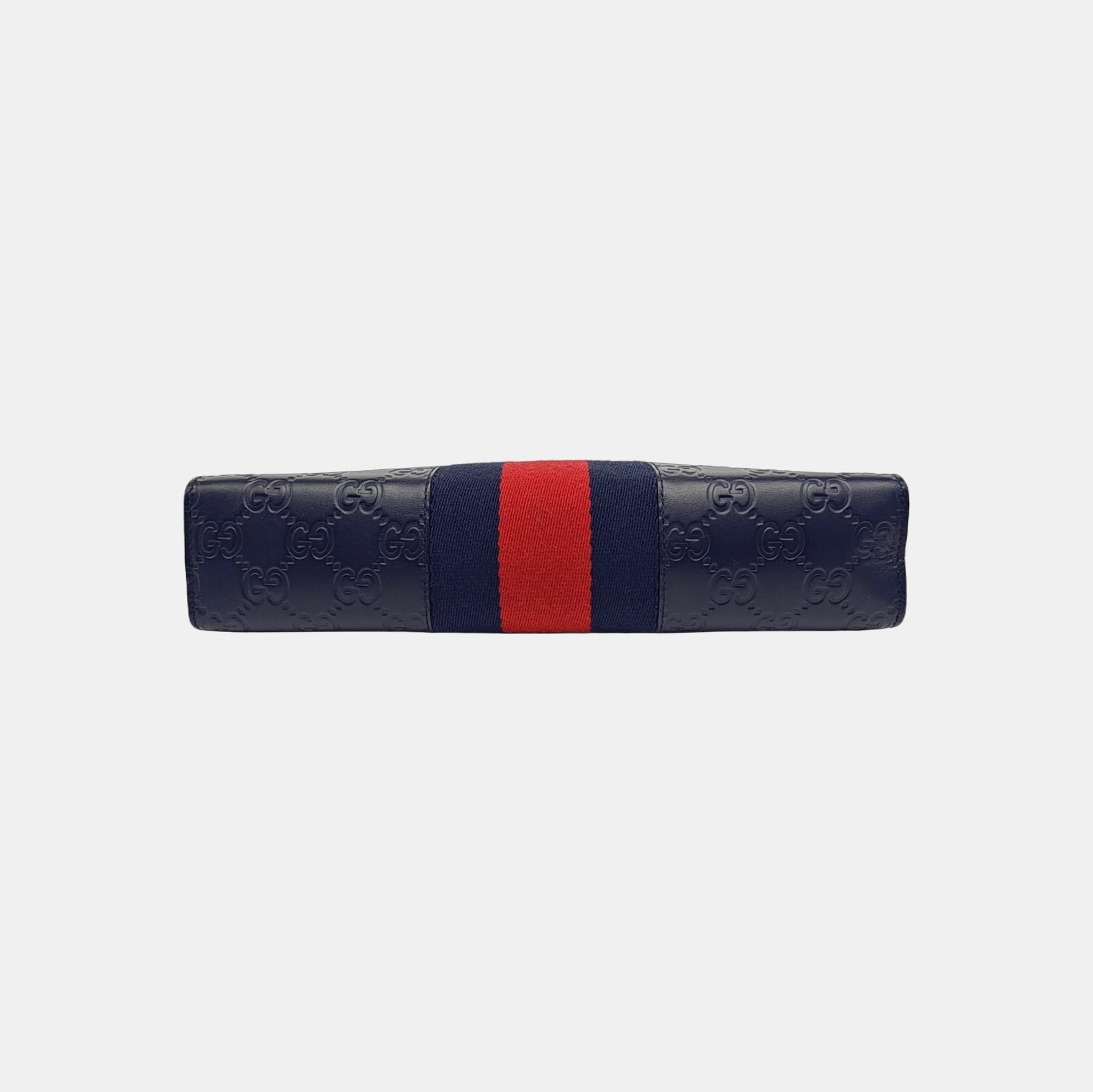 Signature Monogram Calfskin Blue