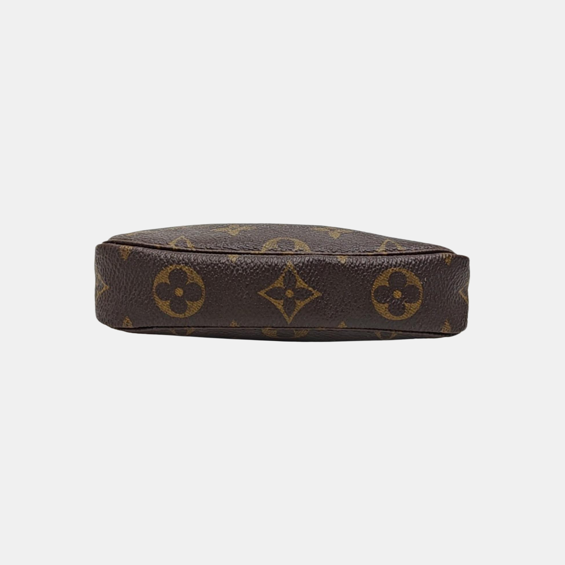 ACCESSOIRES Mini Monogram Coated Canvas Brown