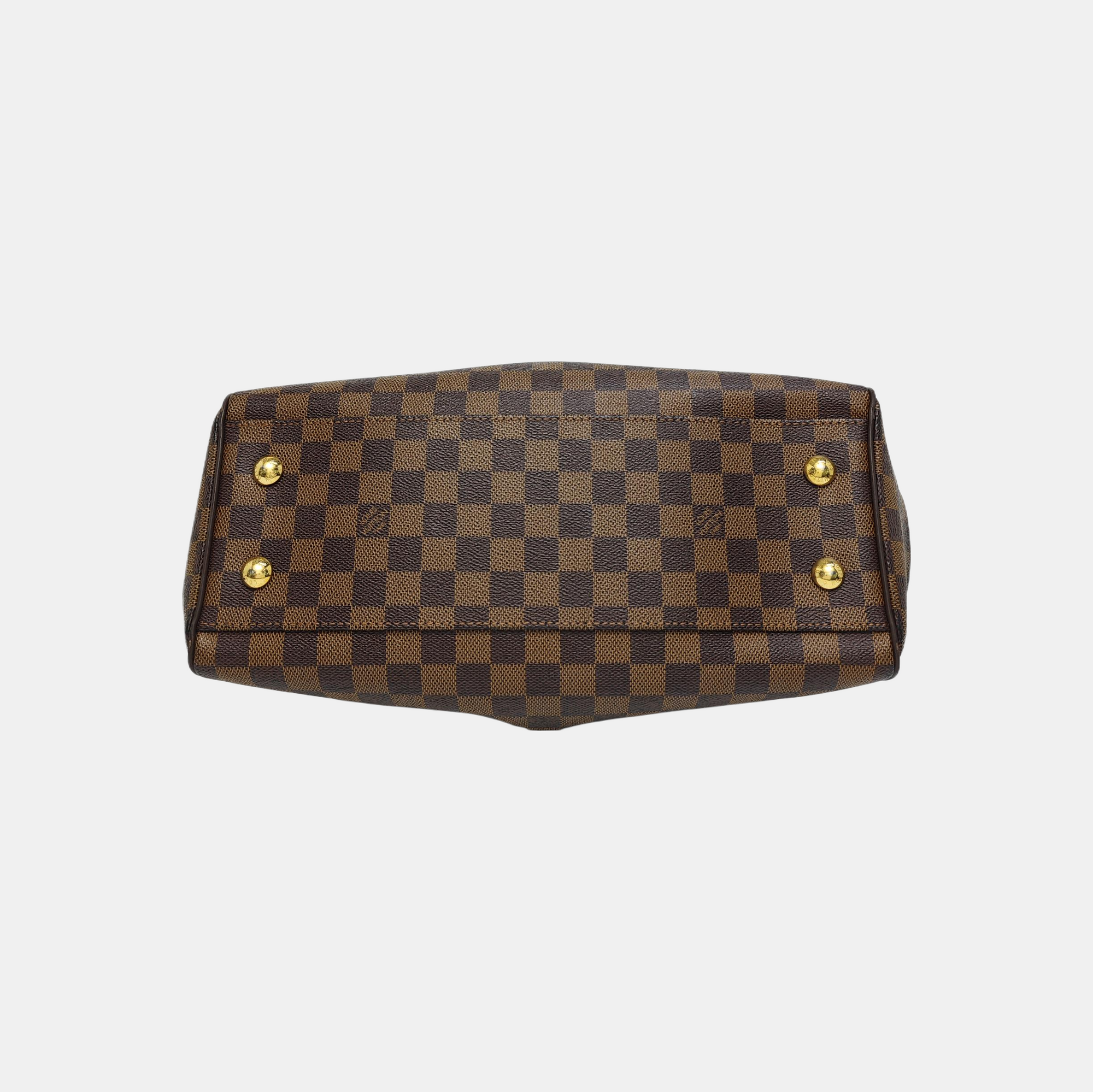 TREVI PM Damier Ebene Coated Canvas Brown
