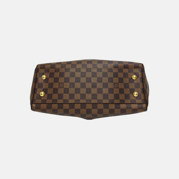 TREVI PM Damier Ebene Coated Canvas Brown