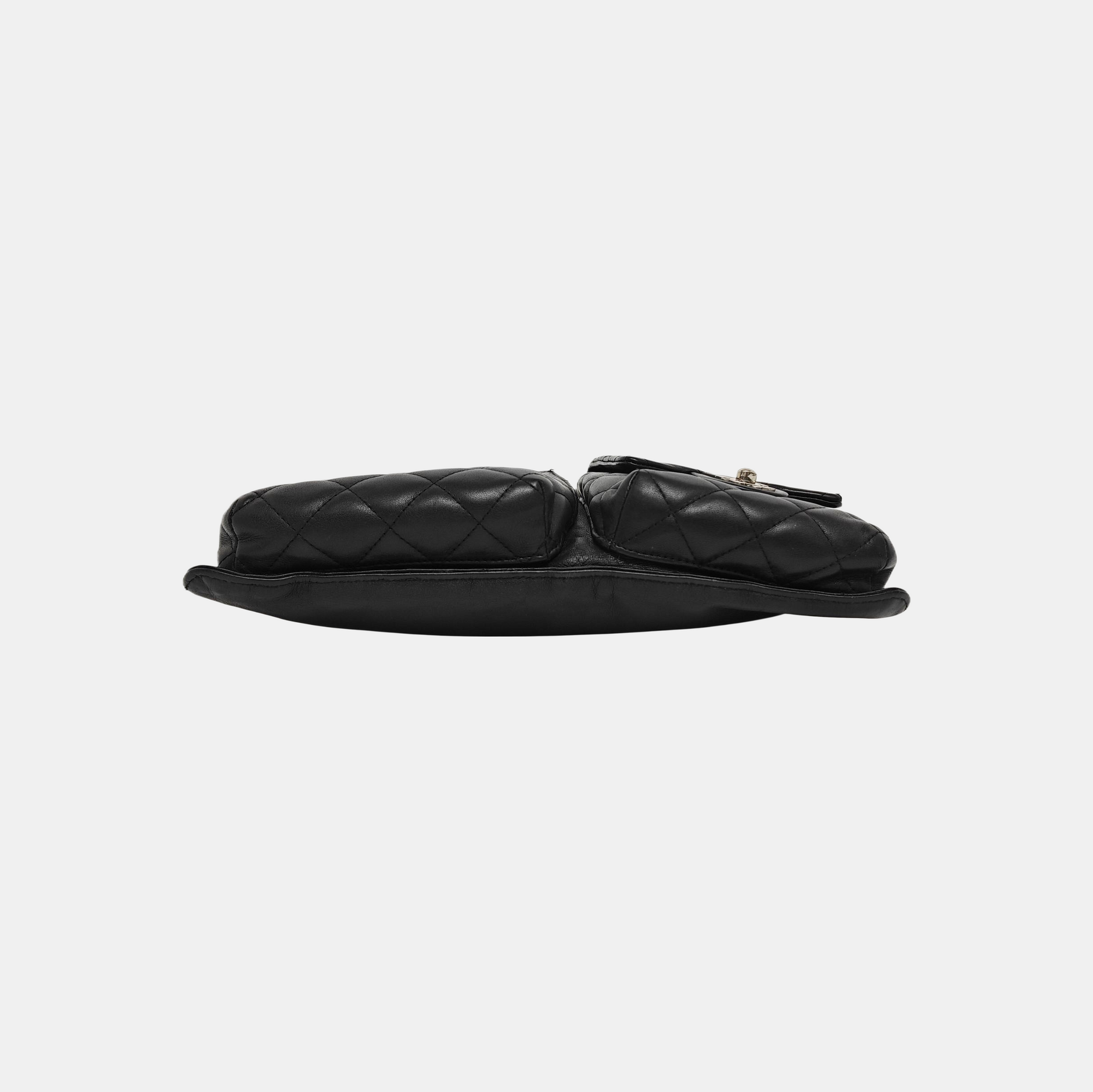 CAMBON Quilted Calfskin Black