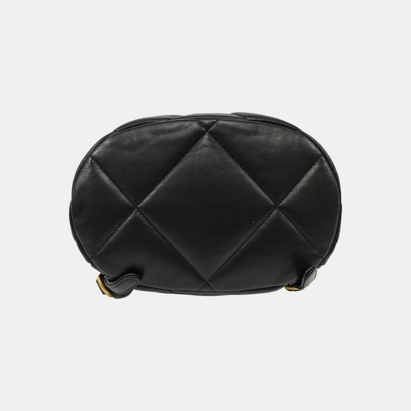 CHANEL 19 Mini Quilted Lambskin Black