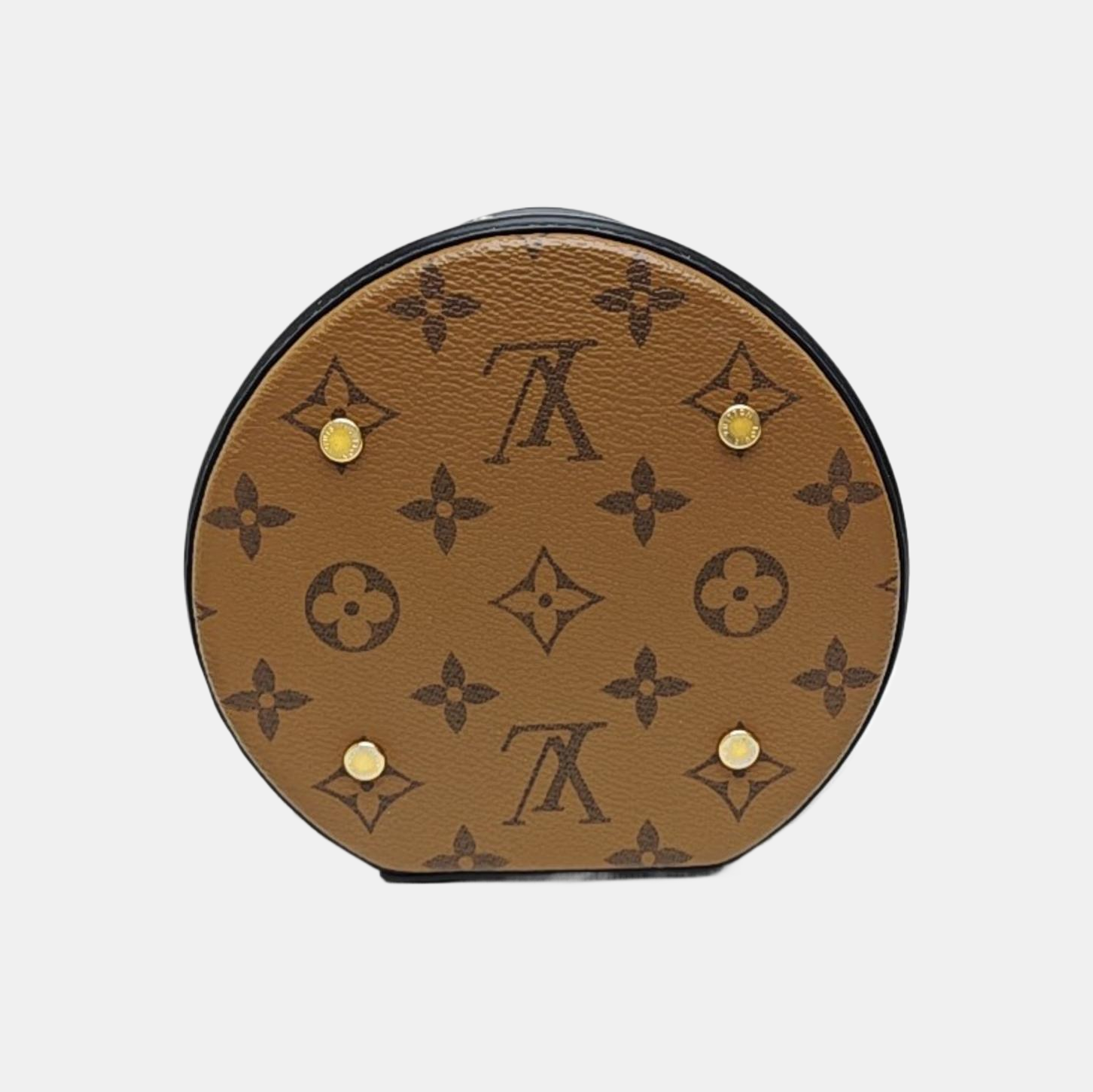 CANNES PM Monogram Coated Canvas Brown