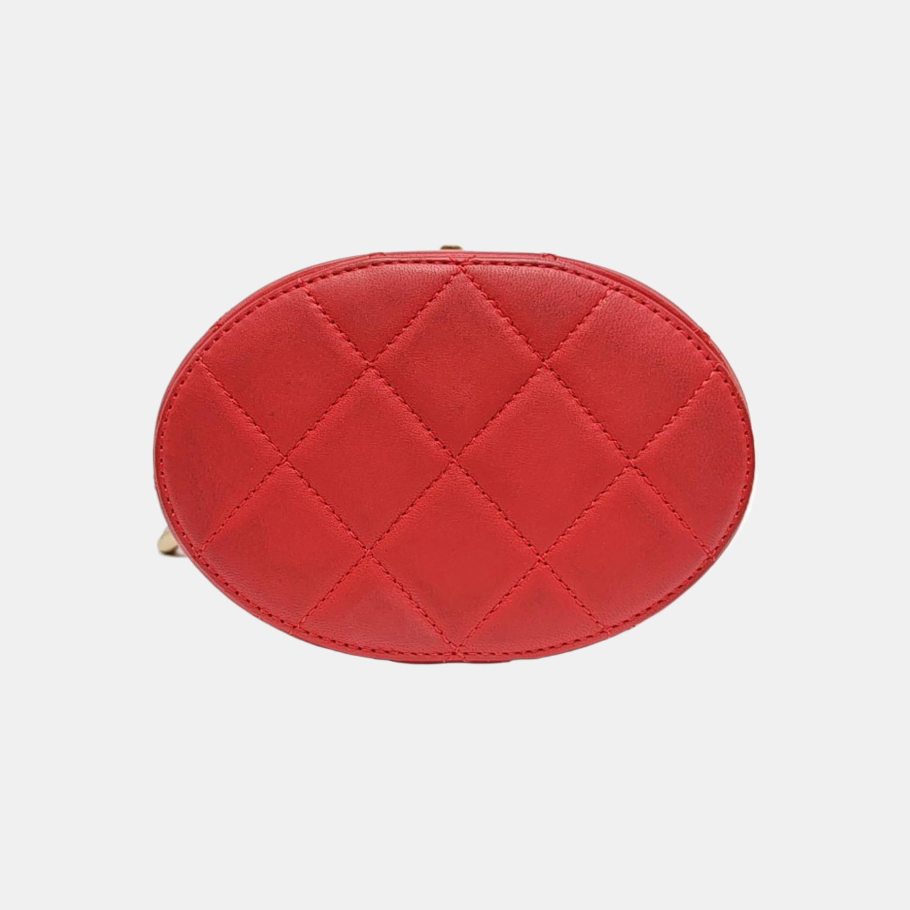 Quilted Lambskin Red