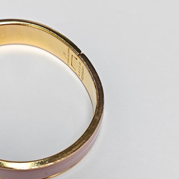 Clic H Metal Gold Bangle
