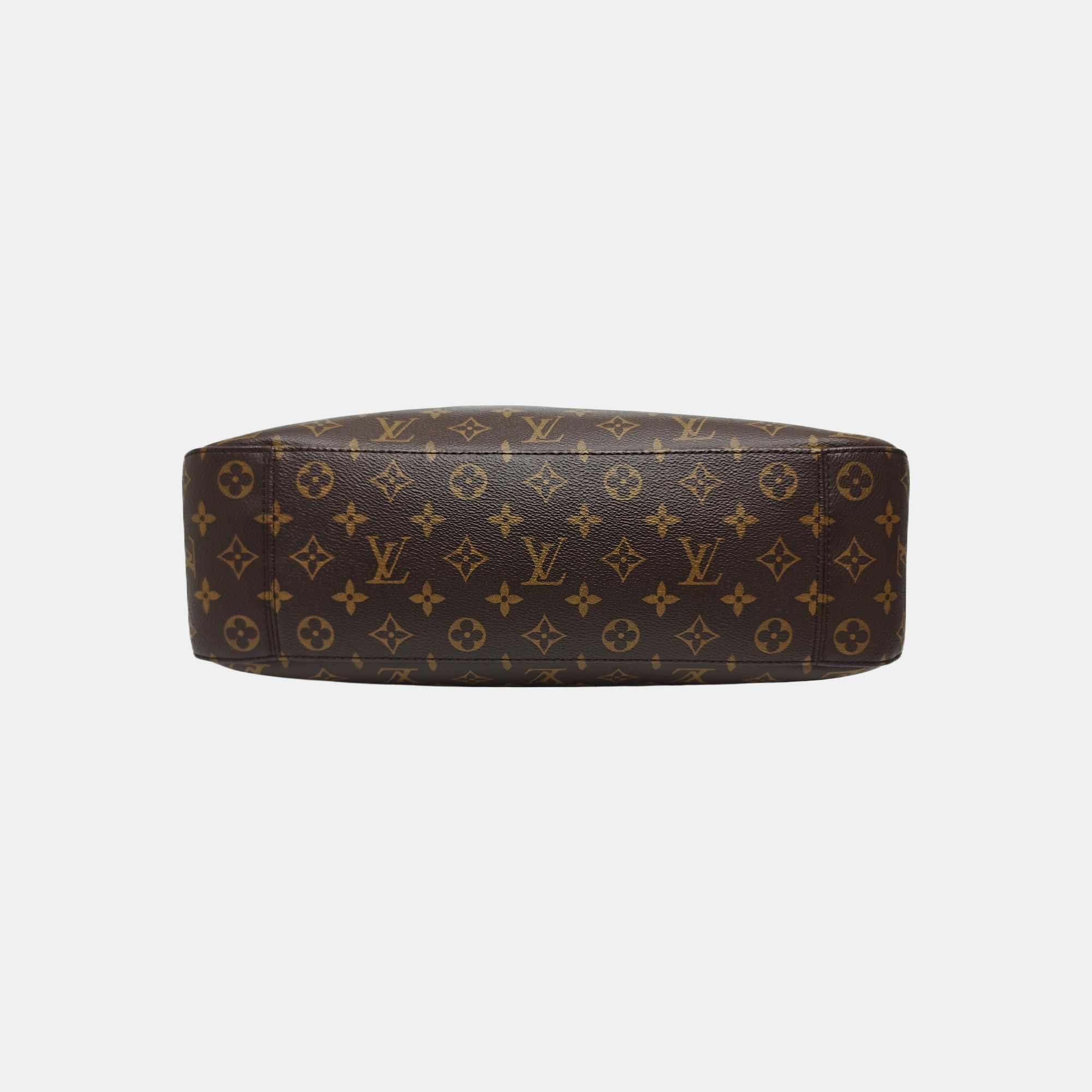 SLOUCHY MM Monogram Coated Canvas Brown