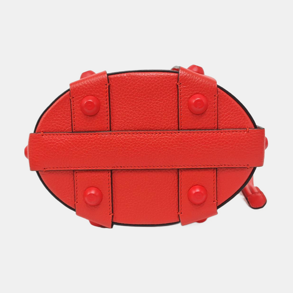 Cage Lambskin Red