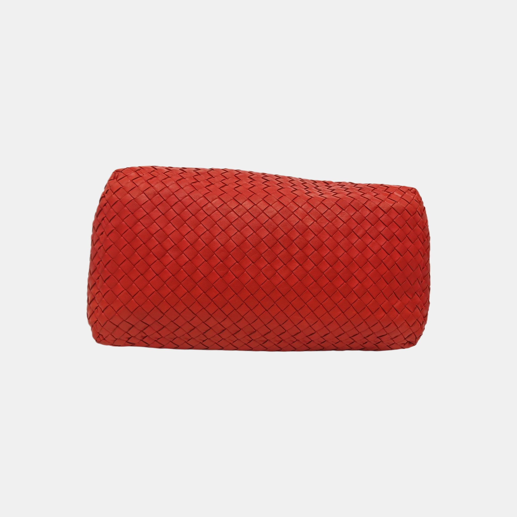 Cesta Calfskin Red