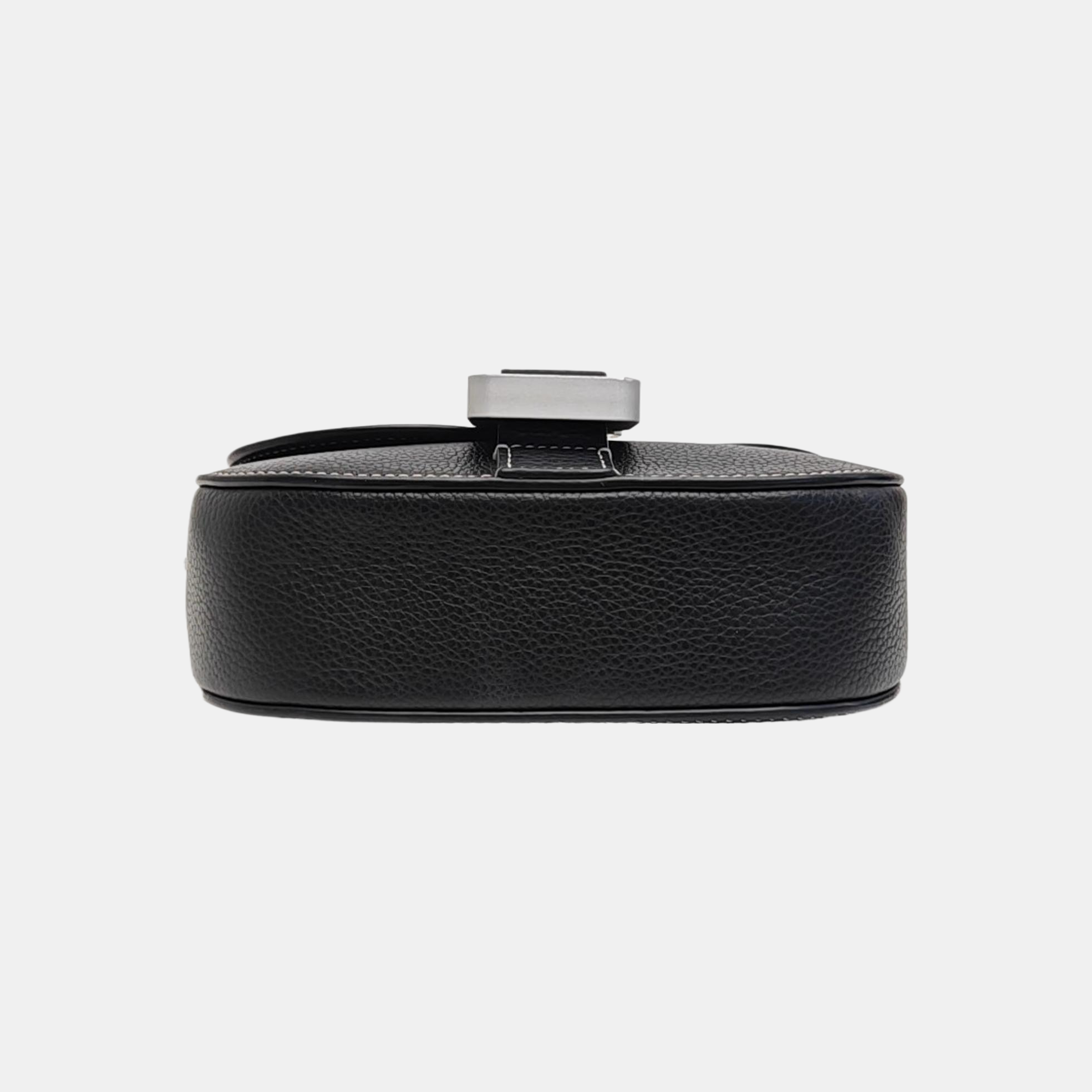 Saddle Mini Calfskin Black