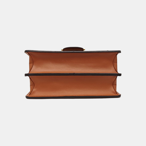 DAUPHINE MM Monogram Coated Canvas Brown