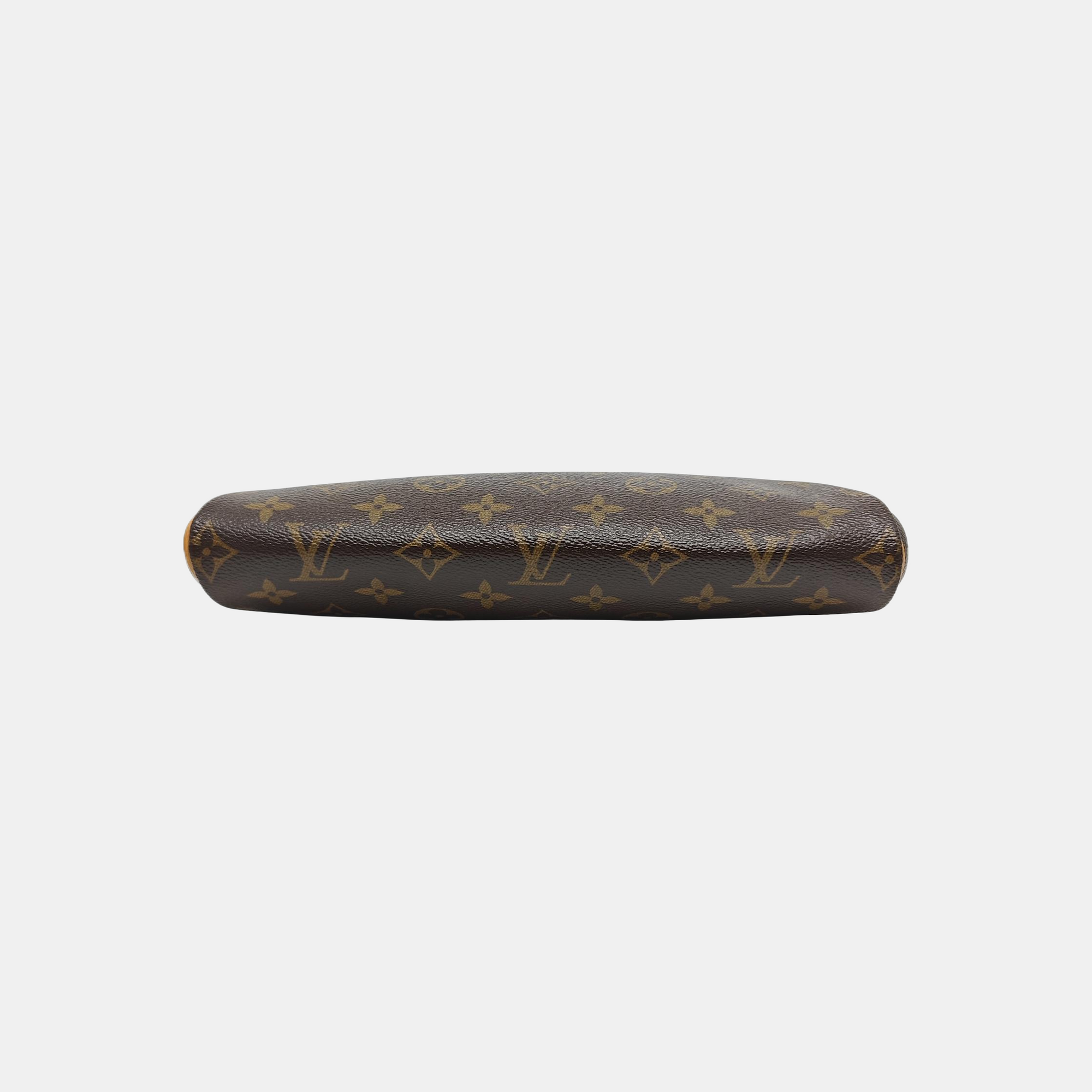 EVA Monogram Coated Canvas Brown