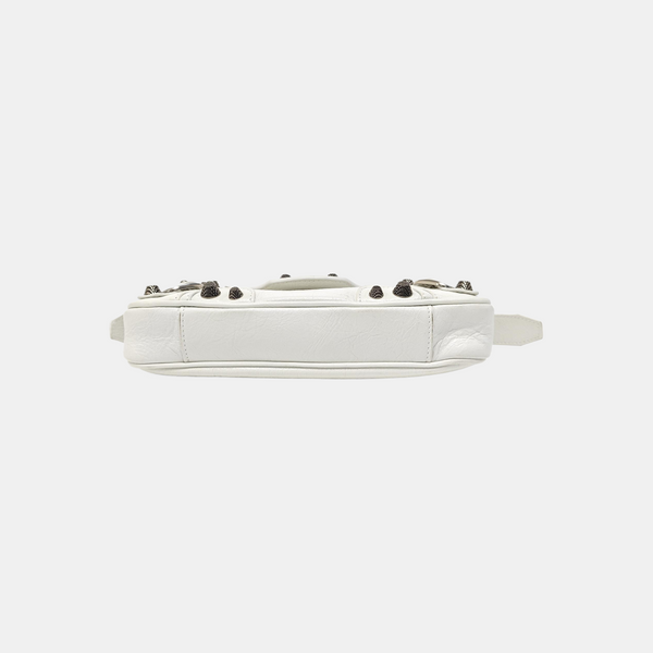 Le Cagole Mini Lambskin White