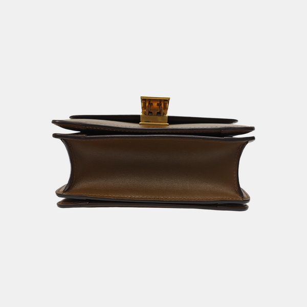 CLASSIC BOX Mini Calfskin Brown