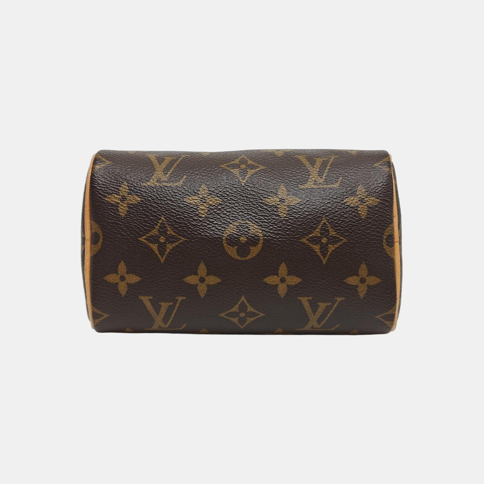 SPEEDY Nano Monogram Coated Canvas Brown
