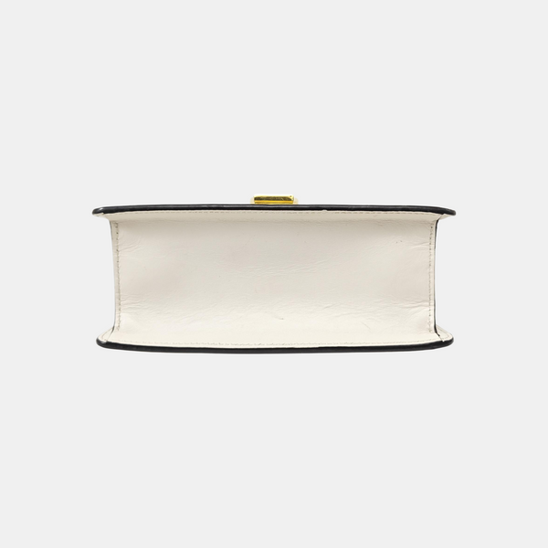 Sylvie Mini Calfskin White