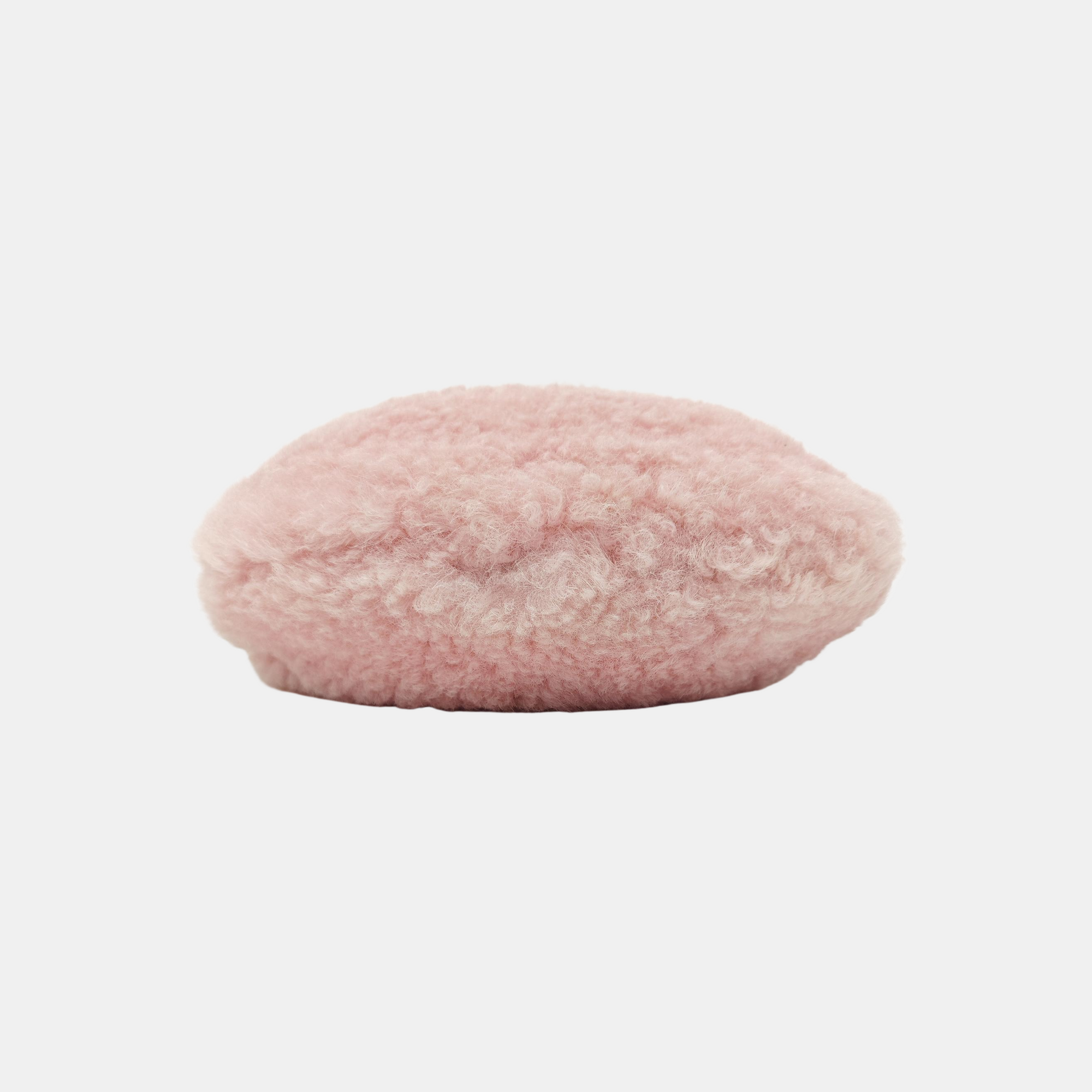Fur Top Handle Bag Pink