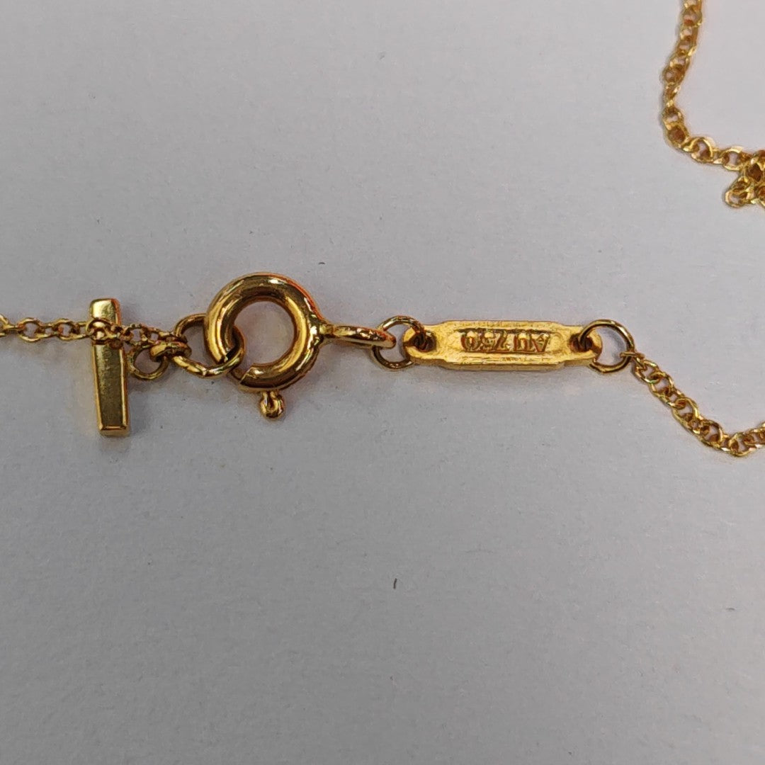 Tiffany T 18k Gold Necklace